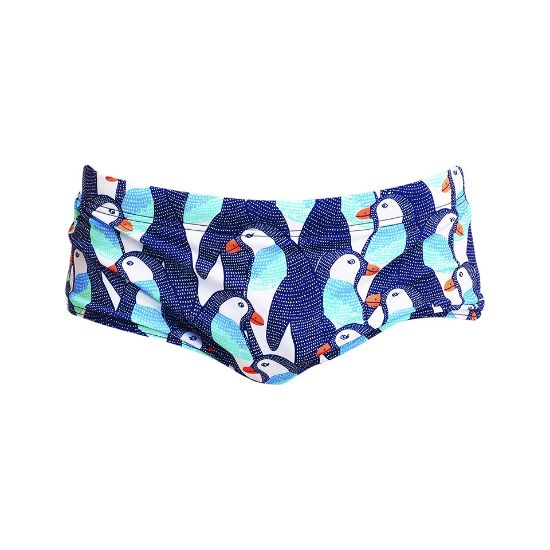 Ảnh của QUẦN BƠI ĐÙI FUNKY TRUNKS BOY'S SIDEWINDER TRUNKS PENGOO PARADE TRẺ EM