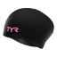 Ảnh của Nón Bơi Cho Người Tóc Dài TYR Pink Long Hair Wrinkle-Free Silicone Adult Swim Cap