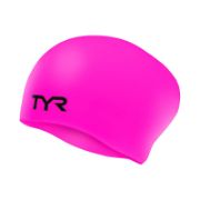 Ảnh của NÓN BƠI CHO NGƯỜI TÓC DÀI TYR LONG HAIR WRINKLE-FREE SILICONE YOUTH SWIM CAP