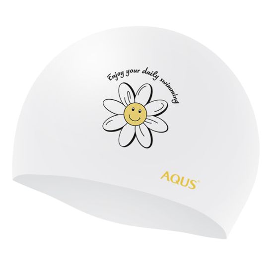 Ảnh của NÓN BƠI AQUS AC38A22 DAISY SILICONE SWIM CAP