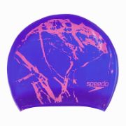 Ảnh của NÓN BƠI CHO NGƯỜI TÓC DÀI SPEEDO LONG HAIR PRINTED CAP