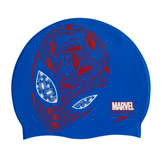 Ảnh của NÓN BƠI HỌA TIẾT SPEEDO MARVEL SPIDER-MAN JUNIOR CAP