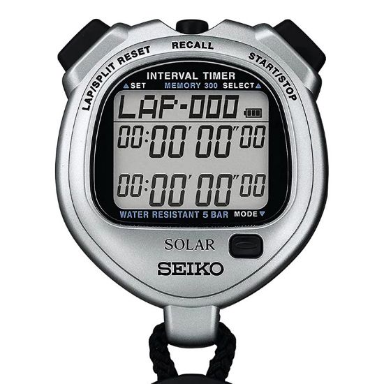 Ảnh của ĐỒNG HỒ BẤM GIỜ SEIKO S057 S23603P1 MEMORY STOPWATCH BẠC 100 LAP