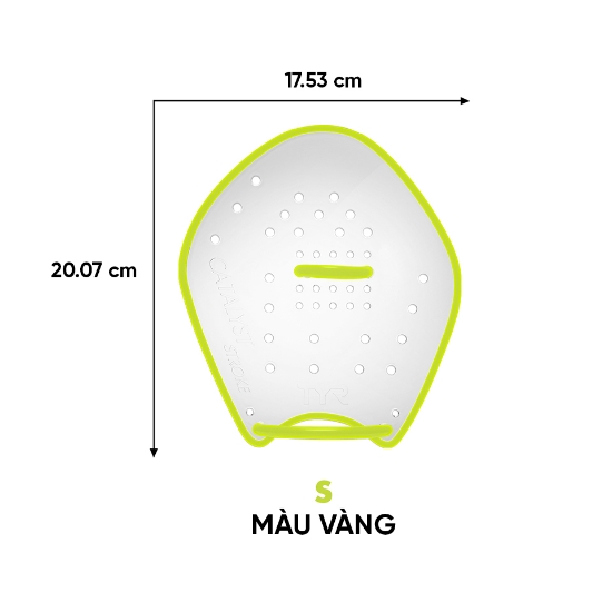 Ảnh của Tay Quạt Bơi Lội TYR Catalyst Stroke Training Paddle