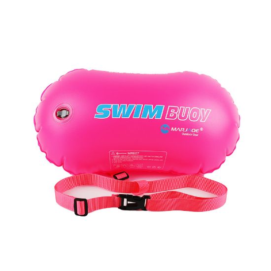 Ảnh của PHAO BƠI BIỂN ĐEO THẮT LƯNG MARJAQE DUAL AIRBAG OPEN WATER SWIM BUOY MR807