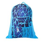 Ảnh của TÚI LƯỚI ĐỰNG ĐỒ BƠI SPEEDO DELUXE VENTILATOR MESH EQUIPMENT BAG XU 35L-CHARGE BLUE XANH BIỂN