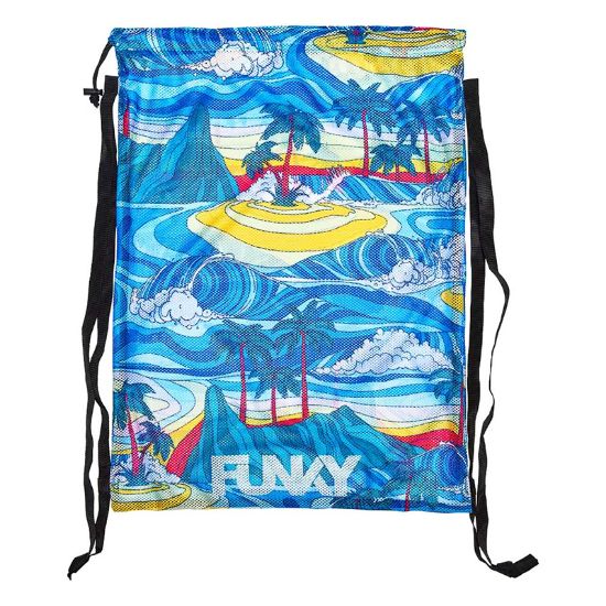 Ảnh của TÚI LƯỚI ĐỰNG ĐỒ BƠI FUNKY MESH GEAR BAG SUMMER BAY HỌA TIẾT 65CMX48.5CM