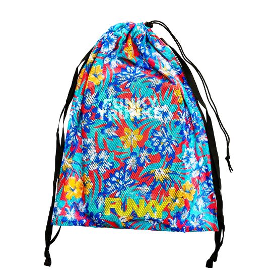 Ảnh của TÚI LƯỚI ĐỰNG ĐỒ BƠI FUNKY MESH GEAR BAG ALOHA FROM HAWAII HỌA TIẾT 65CMX48.5CM