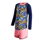 Ảnh của ĐỒ BƠI CHỐNG NẮNG BÉ GÁI TYR GRAFFITI COLETTE LONG SLEEVE GIRL SET