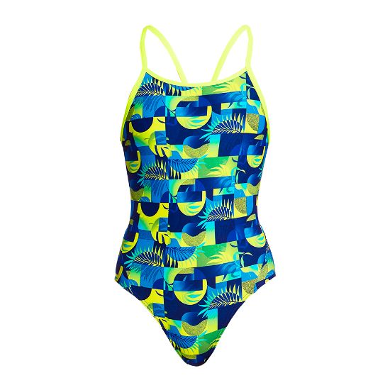 Ảnh của Áo Bơi 1 Mảnh Nữ FUNKITA Magnum Pi Girl's