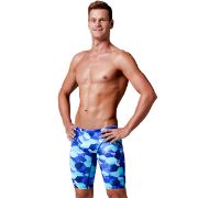 Ảnh của QUẦN BƠI LỬNG FUNKY TRUNKS MENS TRAINING JAMMERS HEX PISTOLS XANH HỌA TIẾT L/36