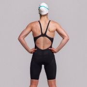 Ảnh của Áo bơi thi đấu Nữ FUNKITA Ladies Apex Viper Kneeskin Black Mint