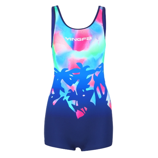 Ảnh của Áo tắm 1 mảnh quần bơi đùi YINGFA Y2315 Low Rise 1PC Swimsuit Nữ