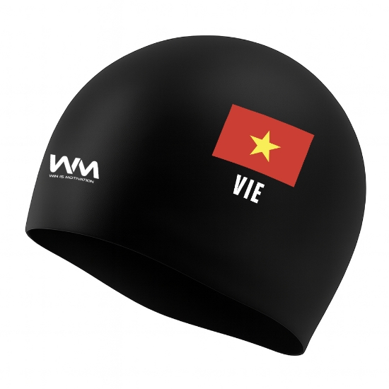 Ảnh của Mũ Bơi WIM WM500 PlainFit VIE Flag