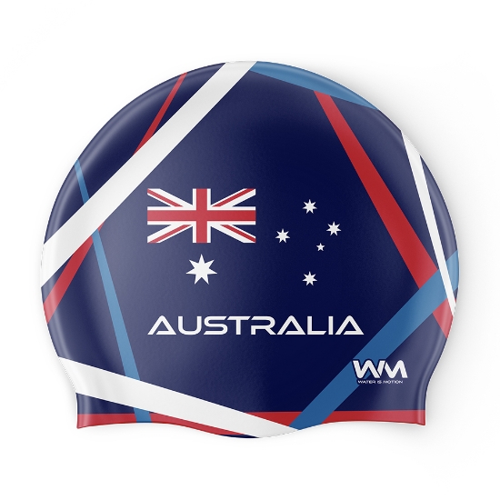 Ảnh của Mũ Bơi WIM WM506 Australia Dynamic Stripes