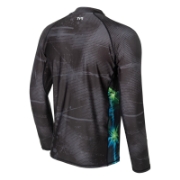 Ảnh của Áo Bơi Tay Dài Chống Nắng Nam TYR Nebula Men's Long Sleeve Rashguard