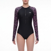 Ảnh của Đồ Bơi 1 Mảnh Tay Dài Nữ TYR Claire Long Sleeve Zip Suit