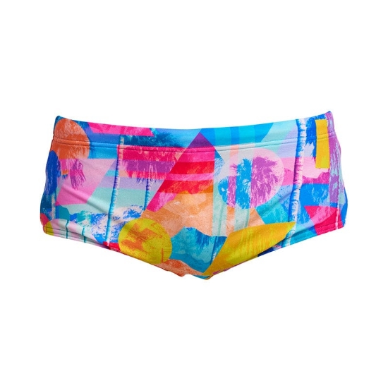 Ảnh của Quần Bơi Đùi Nam FUNKY TRUNKS Boy's Sidewinder Trunks Pixel Paradise