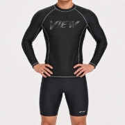 Ảnh của Áo Bơi Tay Dài Chống Nắng Nam VIEW VM550 FlowEdge Men's UV Long Sleeve Swim Top